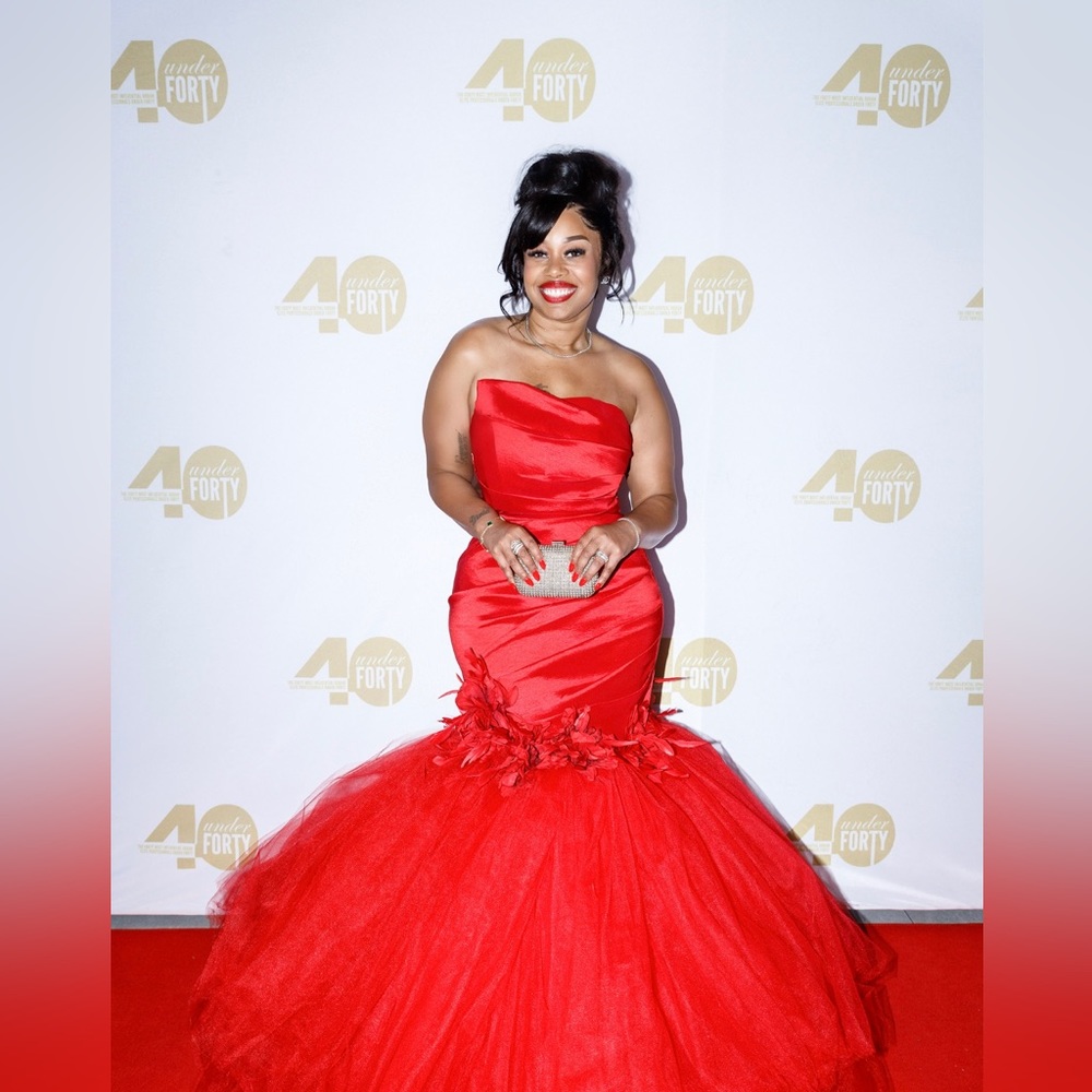 Showstopper Red Gown Prom Dress